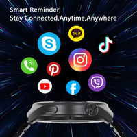 SENBONO V19 Business Men Smart Watch Answer Call Heart Rate Water Proof Sports Fitness Smartwatch Men