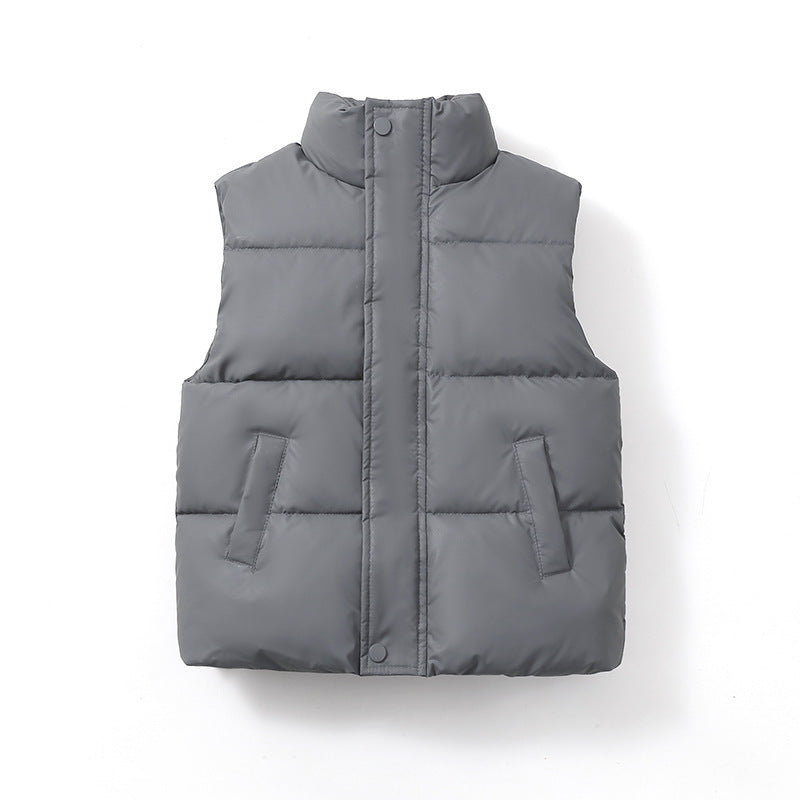 Men's And Women's Winter Clothes Children's Vest Coat