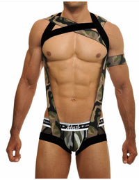 Strap Style Jumpsuit T-pants For Men