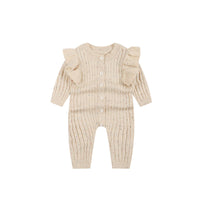 Baby Autumn Clothing Jumpsuit Knitted