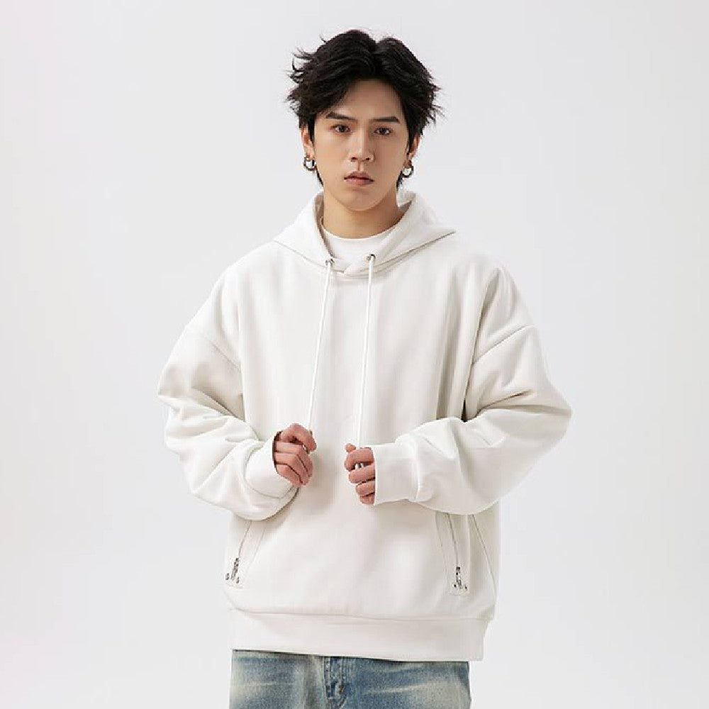 American Style Loose Hooded Sweater For Men