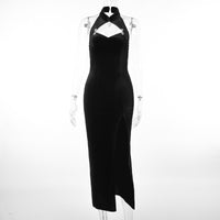 Dark Style Elegant Slim New Chinese Style Snake Pendant Cheongsam
