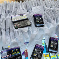 V8pro Dual Screen Folding Flip Function Mobile Phone