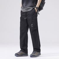 Japanese Style Functional Wide-leg Overalls Men