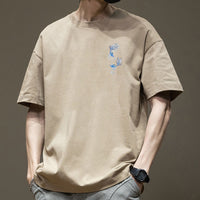 Men's American-style Retro Heavy Short-sleeved T-shirt