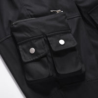 Mechanical Style Workwear Casual Trousers For Men