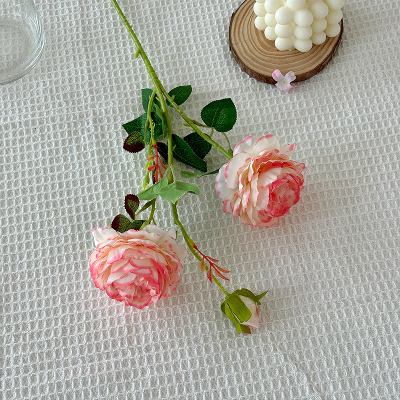 High Quality Peony Artificialfake Flower Decoration Rose Living Room