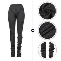 Custom Stacked Cotton Pants