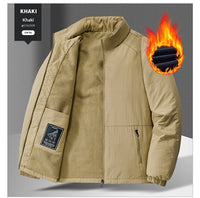 Mens Casual Padded Stand-collar Sports Jacket