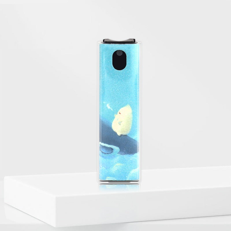 Spray Wipe Integrated Screen Cleaning Gadget Cute Painted Portable