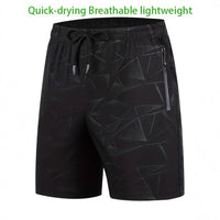 Men's Casual Sports Shorts Loose Printed Beach Pants